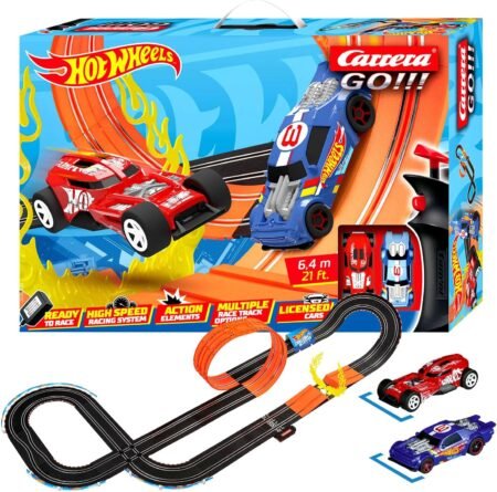 Іграшковий автотрек Carrera Hot Wheels 6,4м