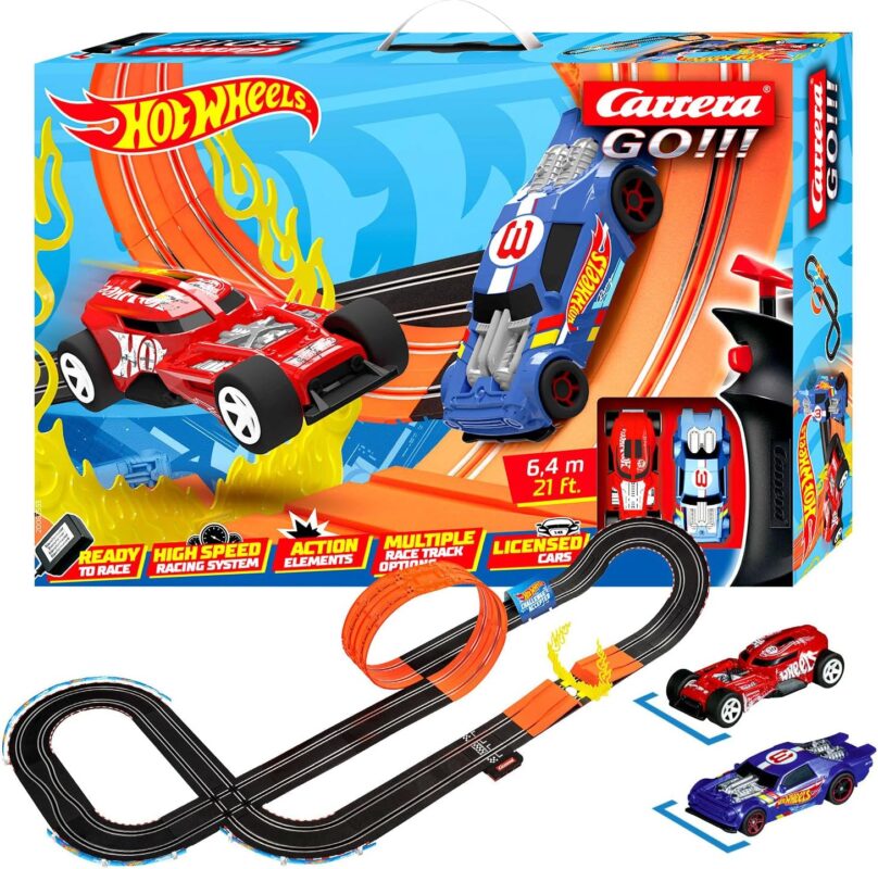 Іграшковий автотрек Carrera Hot Wheels 6,4м
