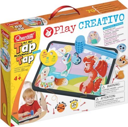 Игровой набор серии *Стук-стук* - ЖИВОТНЫЕ (карточки, колышки, игрушк. молоток)