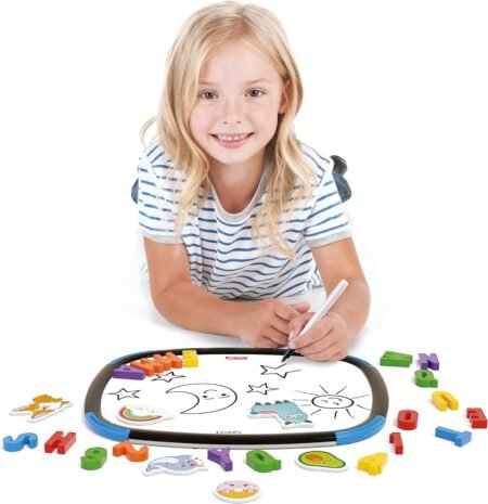 Обучающий набор - МАГНИТНЫЙ ПЛАНШЕТ (96 магнитн. букв и цифр, магнит. доска, маркер) - Зображення 4