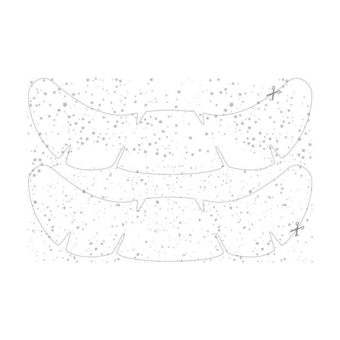 Тимчасові татуювання - срібні веснянки - Зображення 1