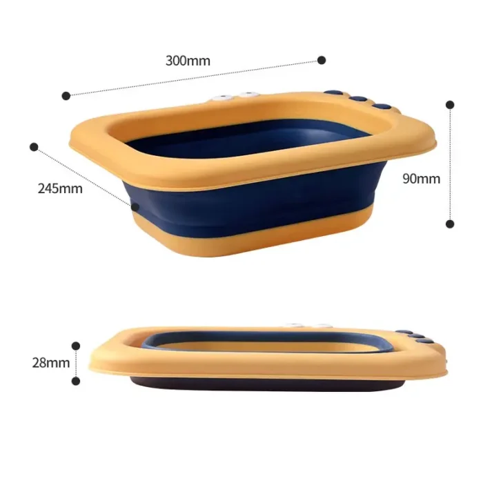 90659520199332 Тазик Крокодил, блакитний - Babyhood - Зображення 2