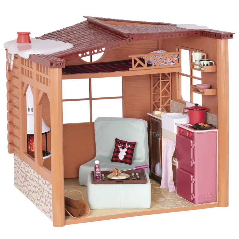 Ігровий набір Our Generation Будинок з аксесуарами *Cozy Cabin*