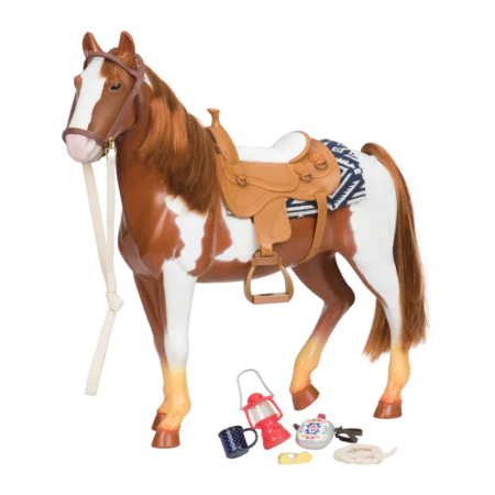 Ігрова фігура Our Generation Лоша породи Пінто Пасo 26 см - Зображення 4