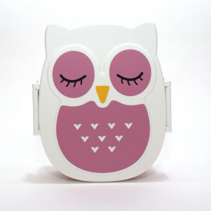 Ланчбокс - Bento chouette - rose - Зображення 1