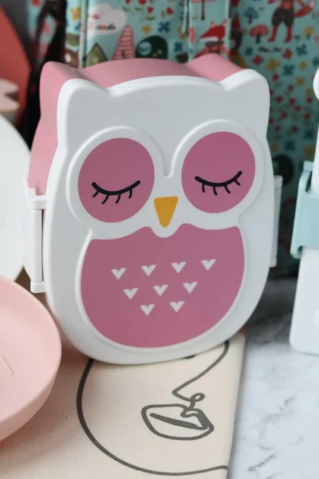 Ланчбокс - Bento chouette - rose - Зображення 5