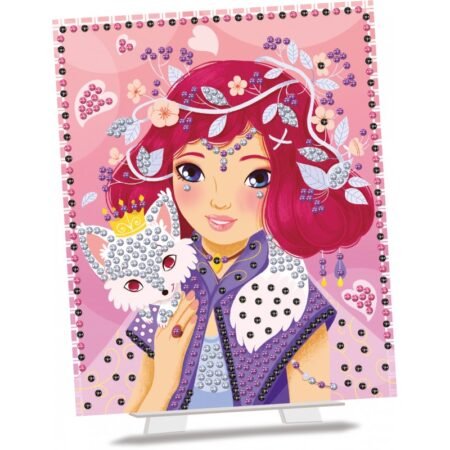 Набір для творчості зі стразами CREALIGN Блискуча дівчинка - Зображення 4