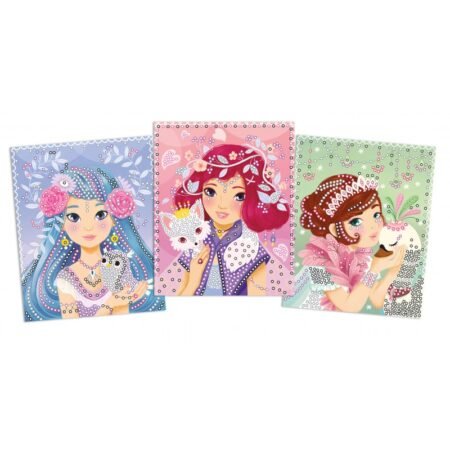 Набір для творчості зі стразами CREALIGN Блискуча дівчинка - Зображення 3