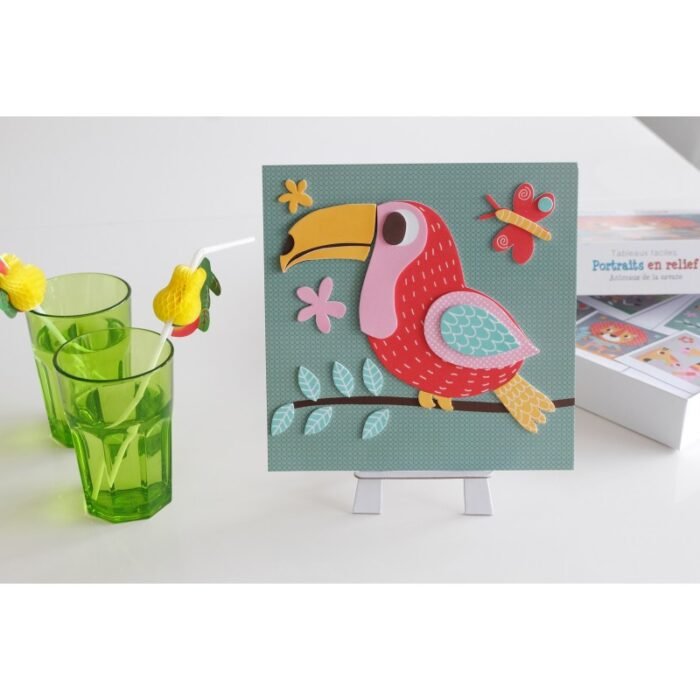 М'які рельєфні картини CREALIGN Тварини савани - Зображення 5