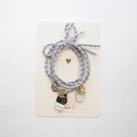 Набір з 2-х резинок для волосся Plant Lovers