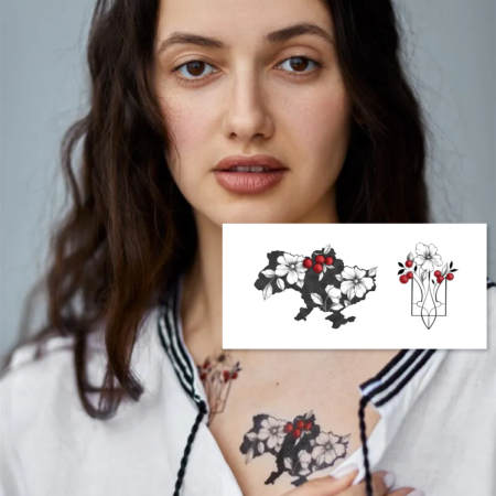 Дитячі тимчасові татуювання 1627 *Воля* - Зображення 2