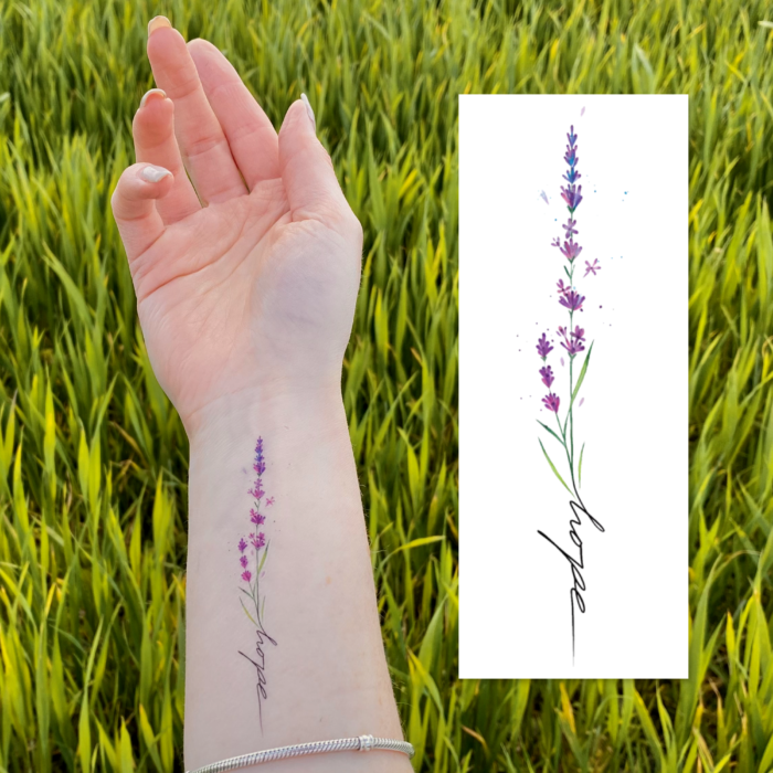 Дитячі тимчасові татуювання 6017 *Надія* - Зображення 1