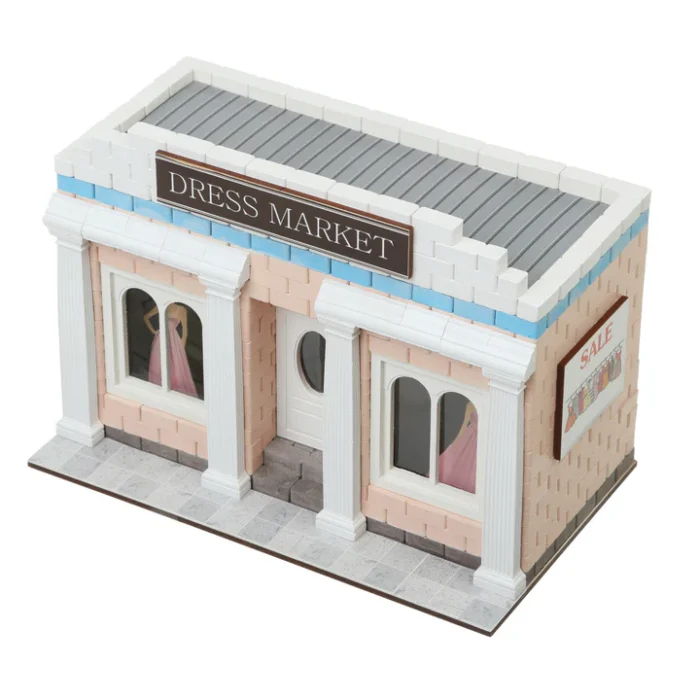 Іграшка-конструктор з міні-цеглинок *Салон платтячок* , артикул 71153 - Зображення 4