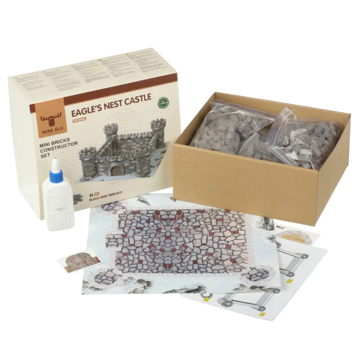 Іграшка-конструктор з міні-цеглинок *Замок орлине гніздо*, серія *Мідл*, артикул 70392 - Зображення 2