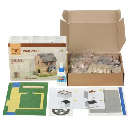 Іграшка-конструктор з міні-цеглинок *Водяний млин*, артикул 70637 - Зображення 2