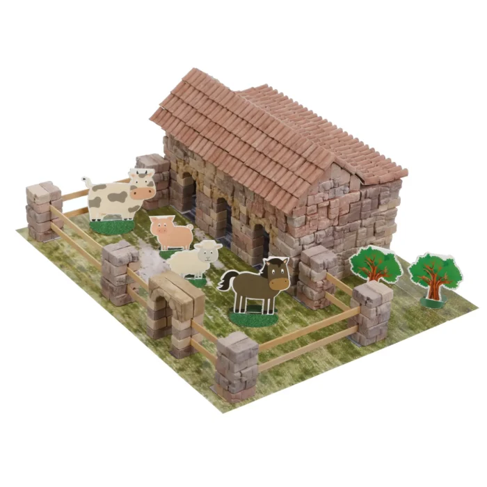 Іграшка-конструктор з міні-цеглинок *Ферма*, артикул 70552 - Зображення 5