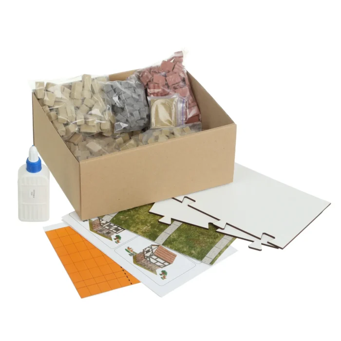 Іграшка-конструктор з міні-цеглинок *Французький сільський будинок*, артикул 71269 - Зображення 2