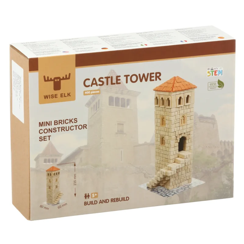 Іграшка-конструктор з міні-цеглинок *Башта*  CASTLE TOWER, серія *Старе місто*, артикул 70217