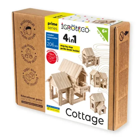 Дерев'яний конструктор *Котедж*