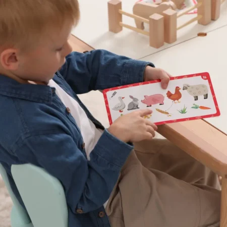 Набір дерев'яних фігур *'Тварини на фермі* - Зображення 6