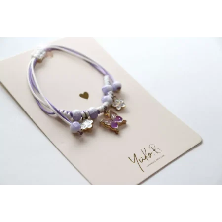 Дитячий браслет Butterfly Purple - Зображення 2