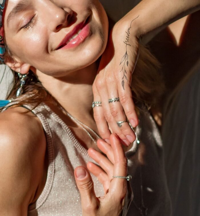 Дитячі тимчасові татуювання 1215 *Квіти говорять* - Зображення 2