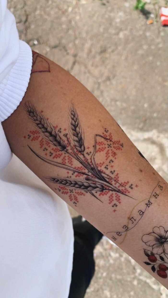 Дитячі тимчасові татуювання 1622 Червона калина - Зображення 2