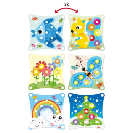 Игровой набор - ВЕСЕЛЫЕ ШЕСТЕРЕНКИ (игровой столик, 6 фонов) - Зображення 5