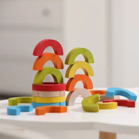 Дерев'яна мозаїка *Веселкові дуги* 24е - Зображення 3