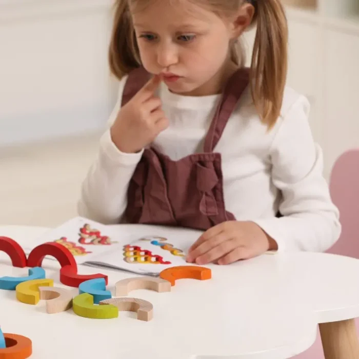 Дерев'яна мозаїка *Веселкові дуги* 24е - Зображення 4