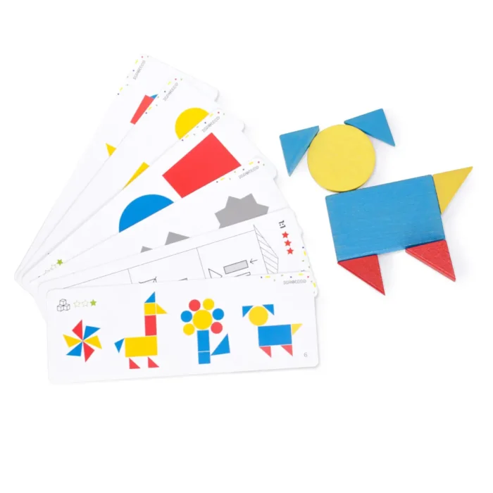 Дерев'яні логічні блоки 48ел. (методика Дьєнеша) - Зображення 3