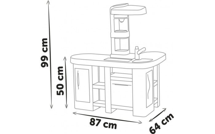 Інтерактивна кухня *Тефаль. Студіо* велика, з ефектом кипіння, 34 аксес., 85х61х99 см, 3+ - Зображення 4