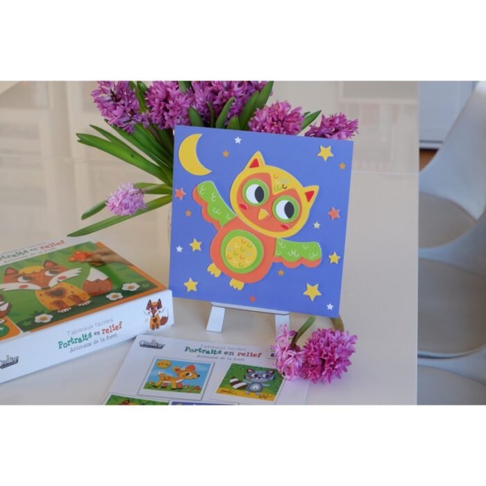 М'які рельєфні картини CREALIGN Лісові тварини - Зображення 4