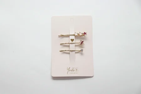 Набір дитячих заколок для волосся Trio