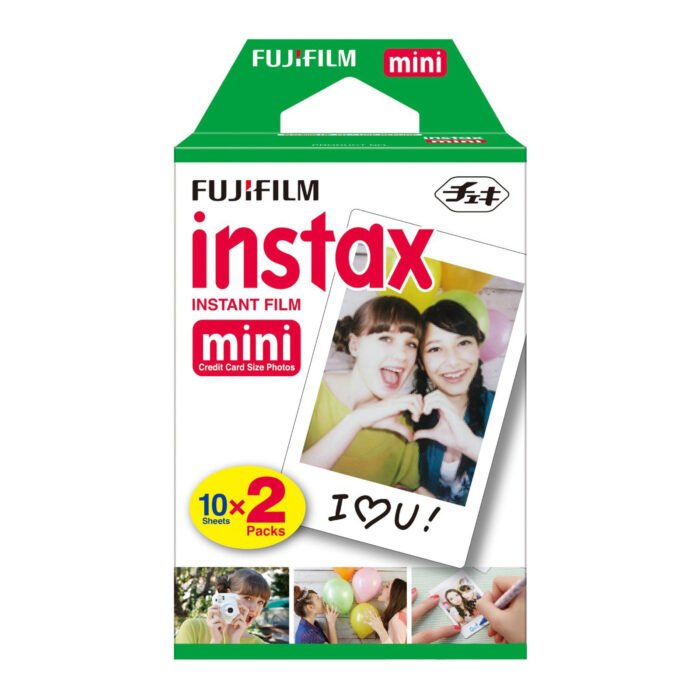 U0332791_big Фотопапір Fujifilm INSTAX MINI EU 2 GLOSSY (54х86мм 2х10шт) - Зображення 1