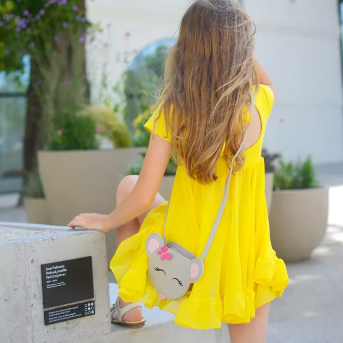 Дитяча дитяча сумка через плече тваринка - Mouse Sumi - Зображення 6