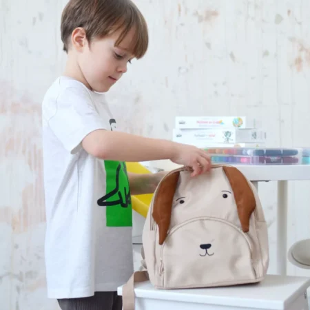 Дитячий рюкзак-звірятко - Puppy Beige - Зображення 4