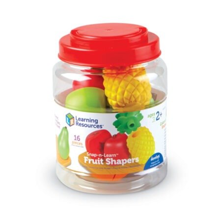 Обучающий игровой набор LEARNING RESOURCES – ФРУКТЫ И ФОРМЫ Snap-n-Learn™