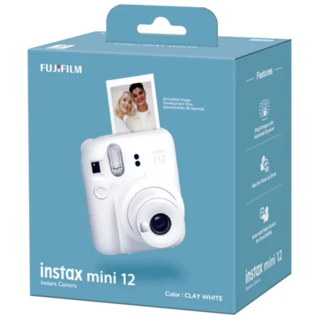 Фотокамера миттєвого друку  INSTAX Mini 12  WHITE