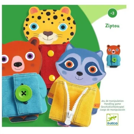 DJECO Розвиваюча гра   Застібки , DJ01663