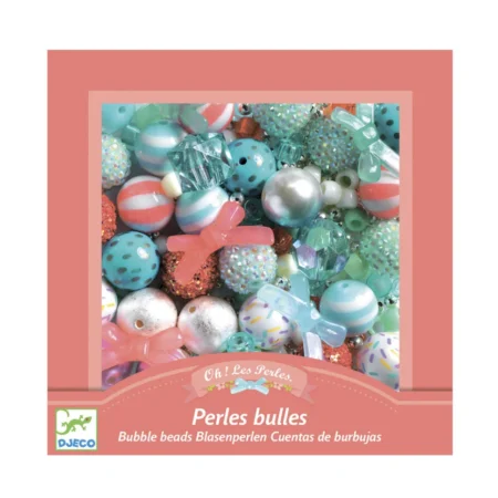 DJECO Набір для виготовлення намиста  Сріблясті бульбашки , DJ00025
