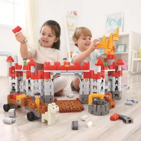 Конструктор Hape PolyM Середньовічний замок 310 ел. - Зображення 13