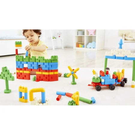 Конструктор Hape PolyM Рай для динозаврів 200 ел. - Зображення 10