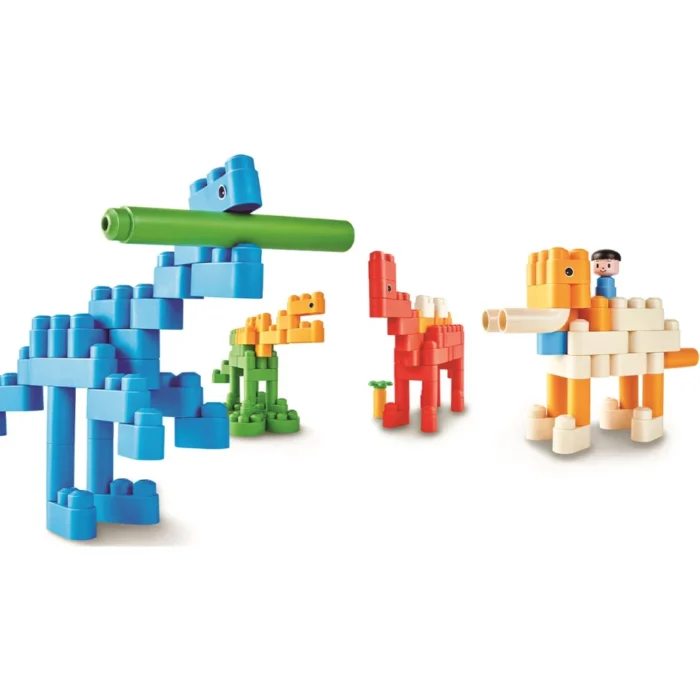 Конструктор Hape PolyM Рай для динозаврів 200 ел. - Зображення 3