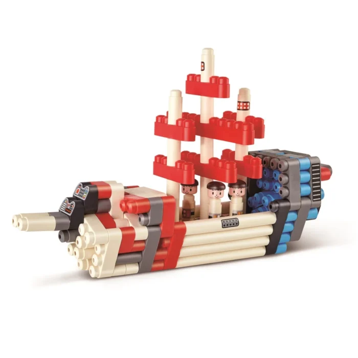 Конструктор Hape PolyM Пригодницька ракета 138 ел. - Зображення 4