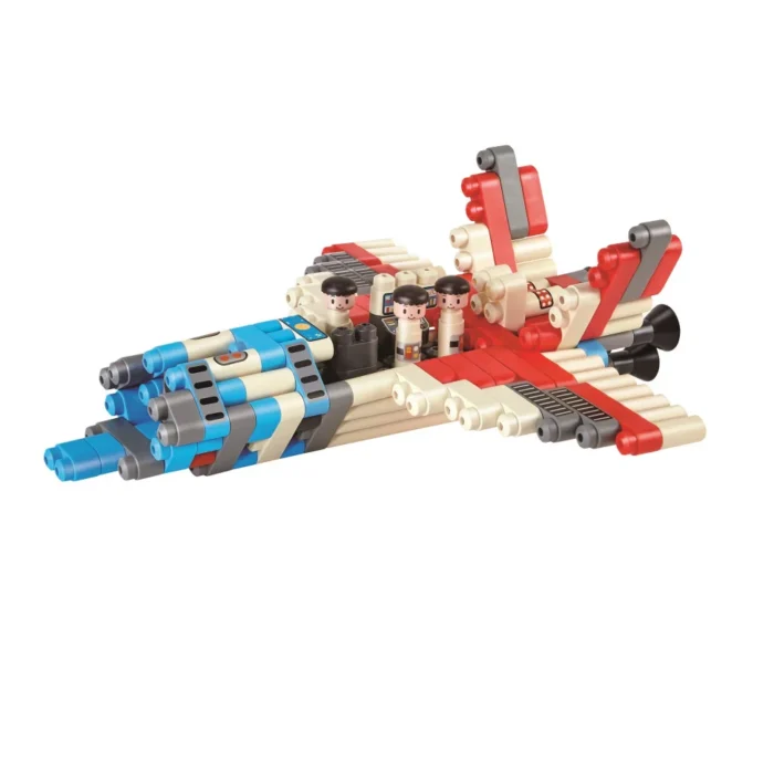 Конструктор Hape PolyM Пригодницька ракета 138 ел. - Зображення 3