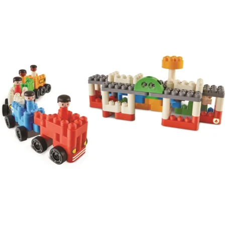 Конструктор Hape PolyM Міська техніка 130 ел. - Зображення 3