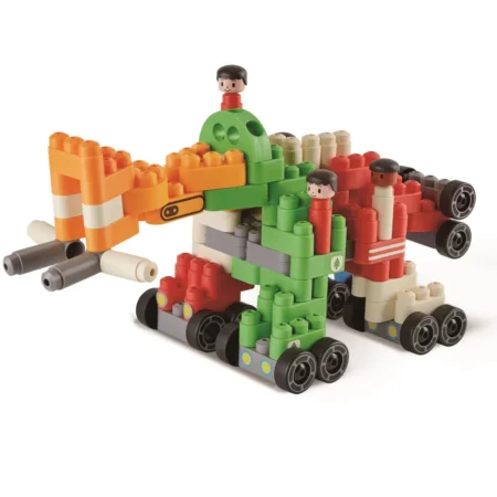 Конструктор Hape PolyM Міська техніка 130 ел. - Зображення 5