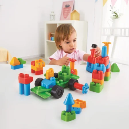 Конструктор Hape PolyM Місто 50 ел. - Зображення 8