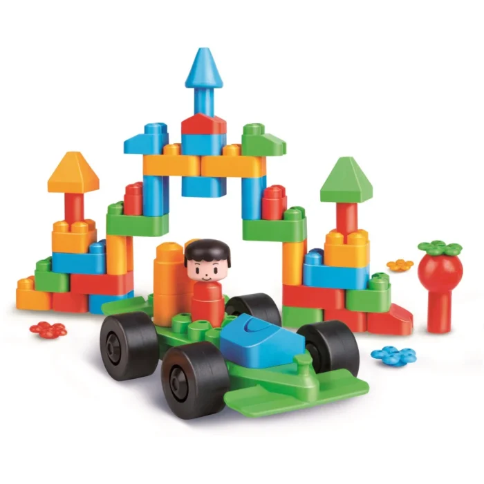 Конструктор Hape PolyM Місто 50 ел. - Зображення 5